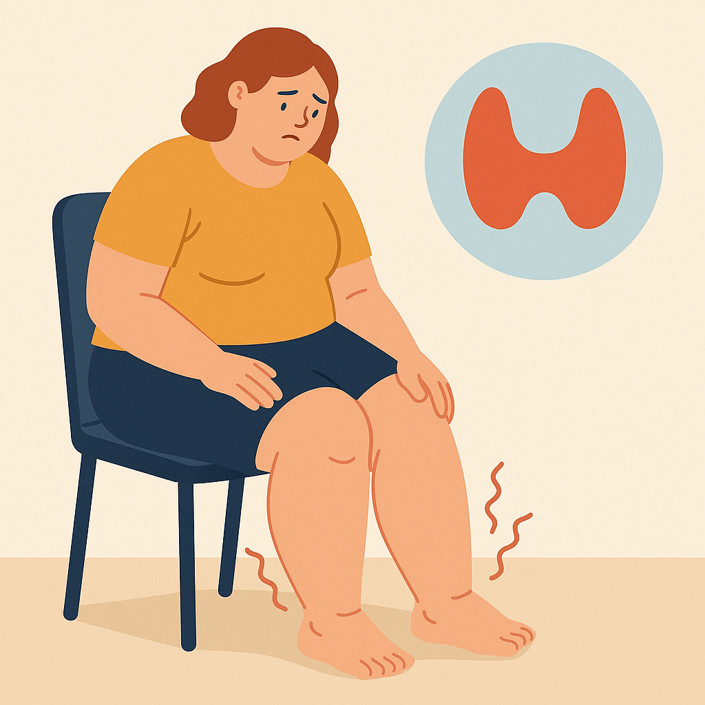 Gonfiore alle gambe e tiroide: cosa sapere e quando preoccuparsi
