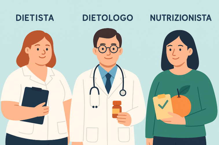 Dietista, dietologo e nutrizionista: quali sono le differenze?