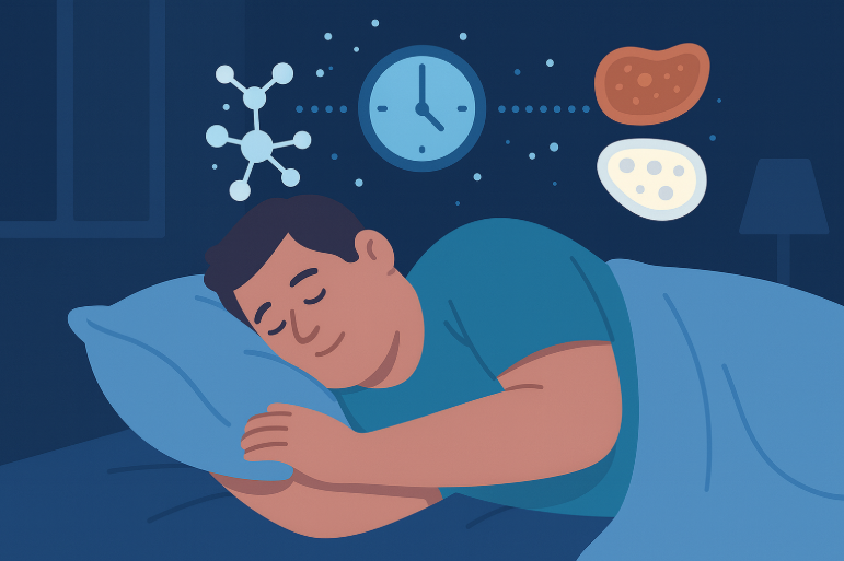 Melatonina, metabolismo e sonno