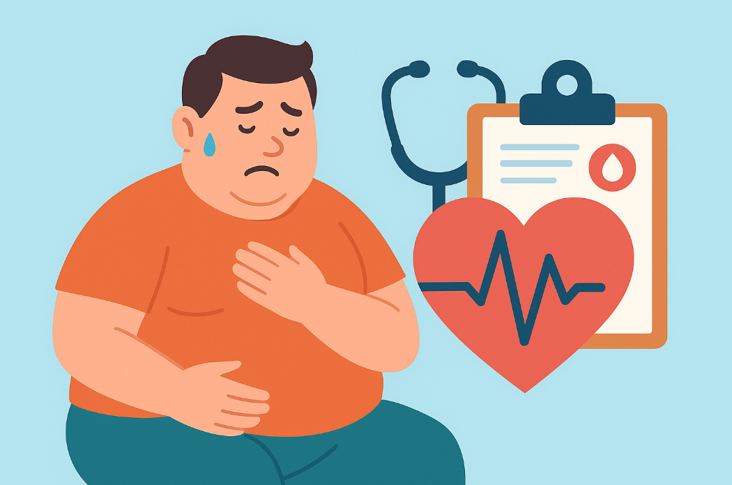 Sovrappeso e problemi al cuore: un legame pericoloso 